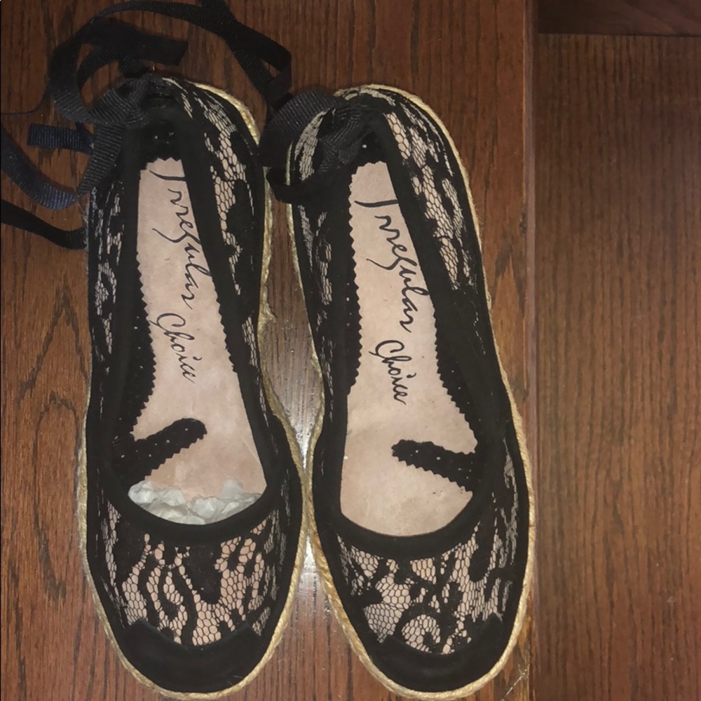 Irregular Choices Sexy, Black Lace covered Heels!!